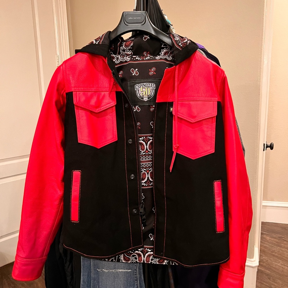 COPY - Mens Large new without tags, Espinoza’s Leather Motorcycle Jacket